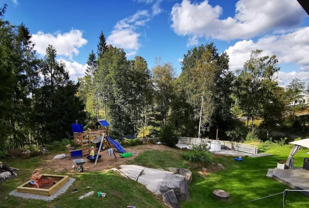 Family Friendly Villa With Sauna In The Nature Borås Exterior foto